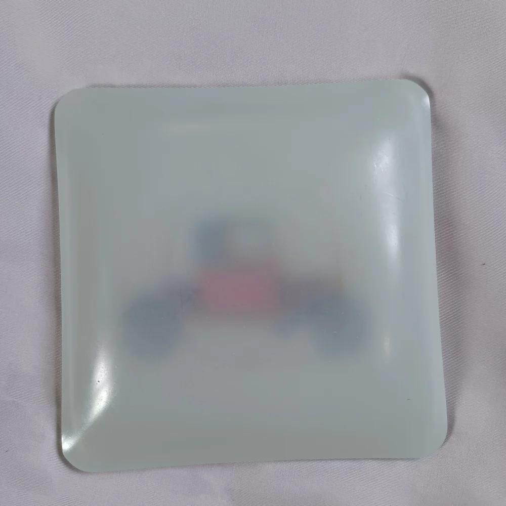 Vintage Automotive Collectible Glass Ashtray Trinket Dish Mancave Desk Ornament
